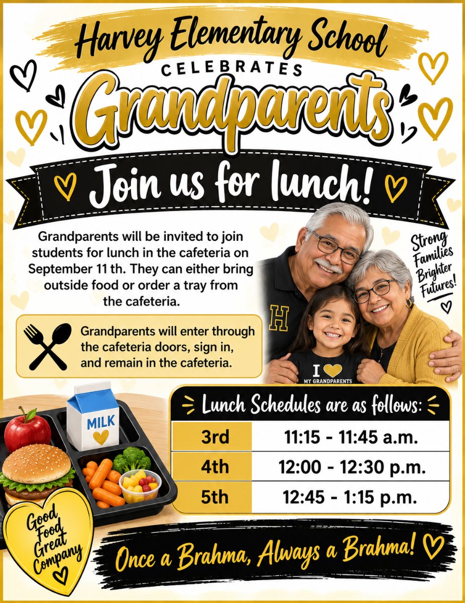 Grandparents Luncheon at Harvey